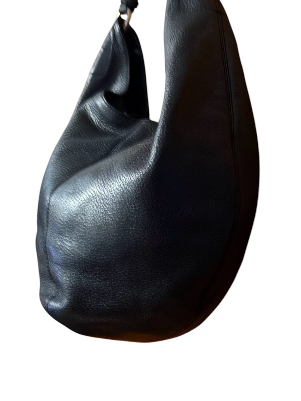 HOBO Black Pebbled Leather Hobo Bag - Picture 3 of 3